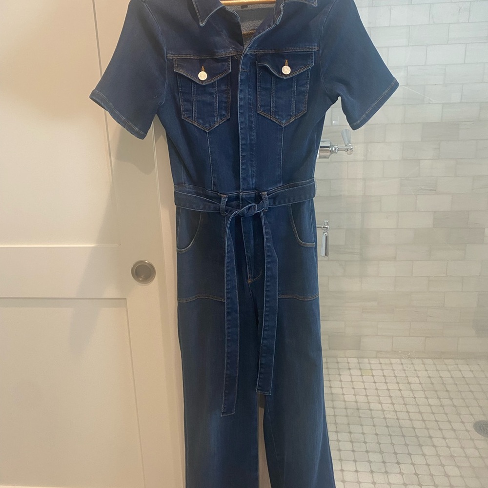 Frame Denim Classic Blue jumpsuit